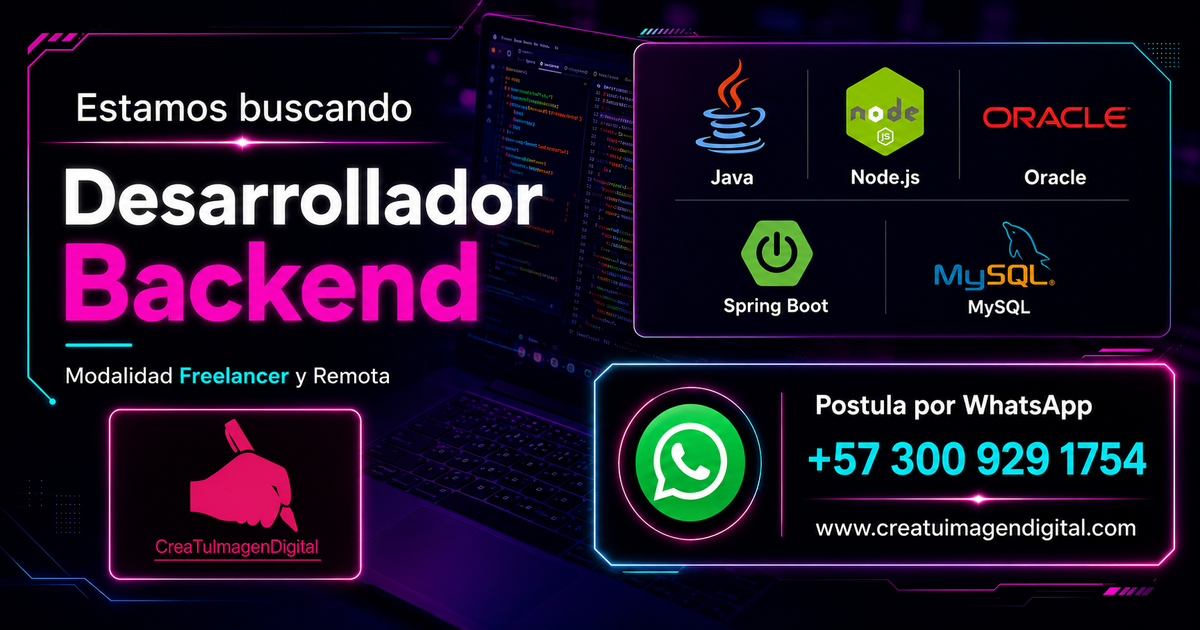 Desarrollador Backend