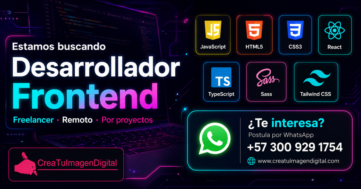 Desarrollador Frontend